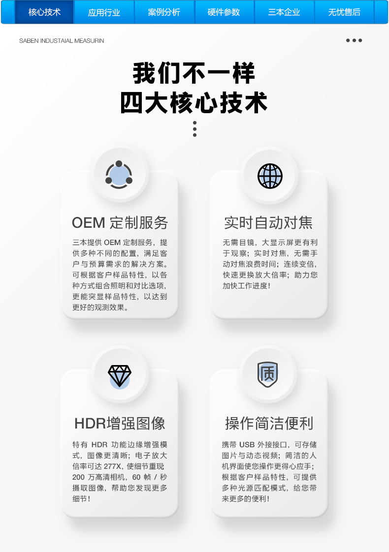 自动对焦视频显微镜