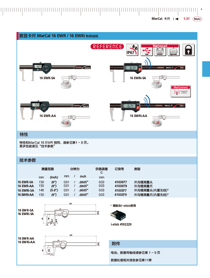 雷竞技免费下载
2018马尔 Mahr catalog-45