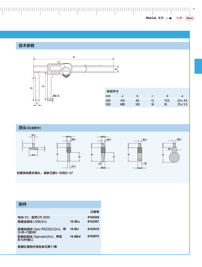 雷竞技免费下载
2018马尔 Mahr catalog-55