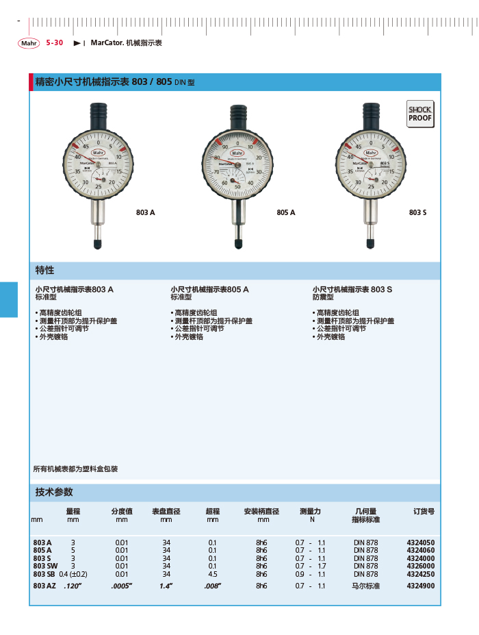 雷竞技免费下载
2018马尔 Mahr catalog-170