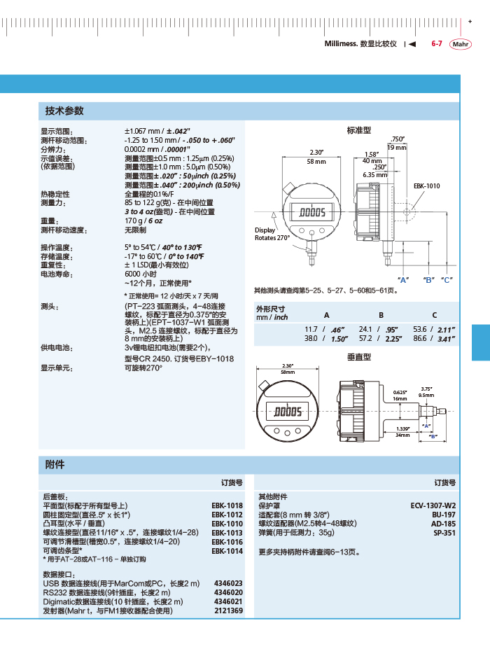 雷竞技免费下载
2018马尔 Mahr catalog-205