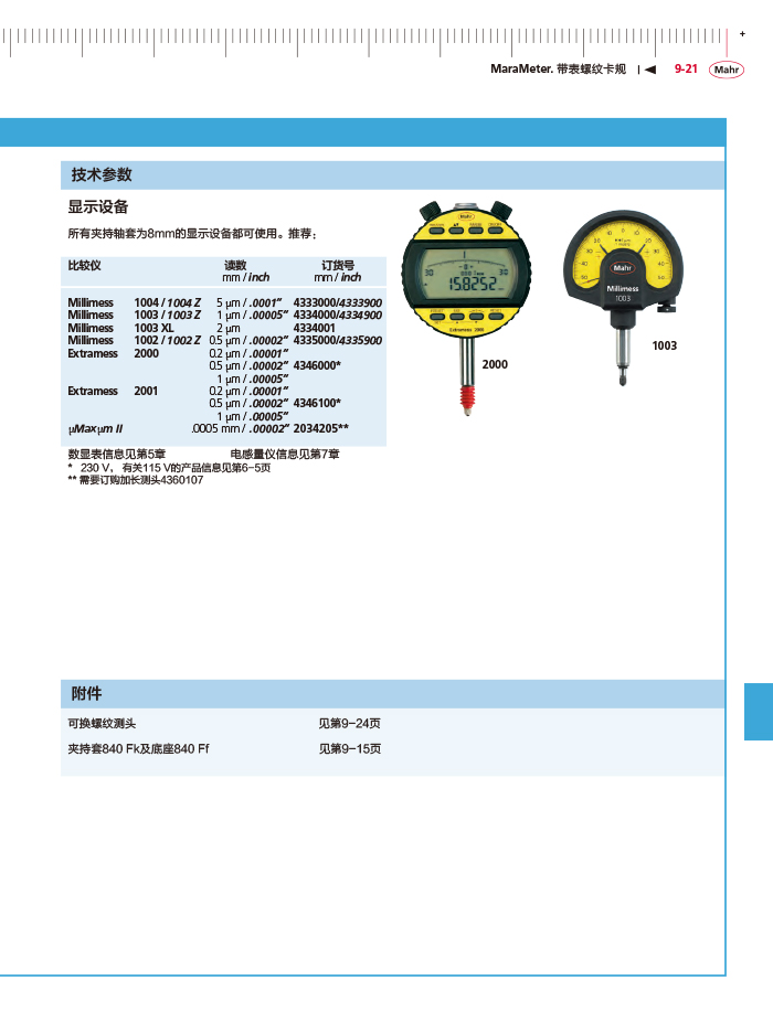 雷竞技免费下载
2018马尔 Mahr catalog-331