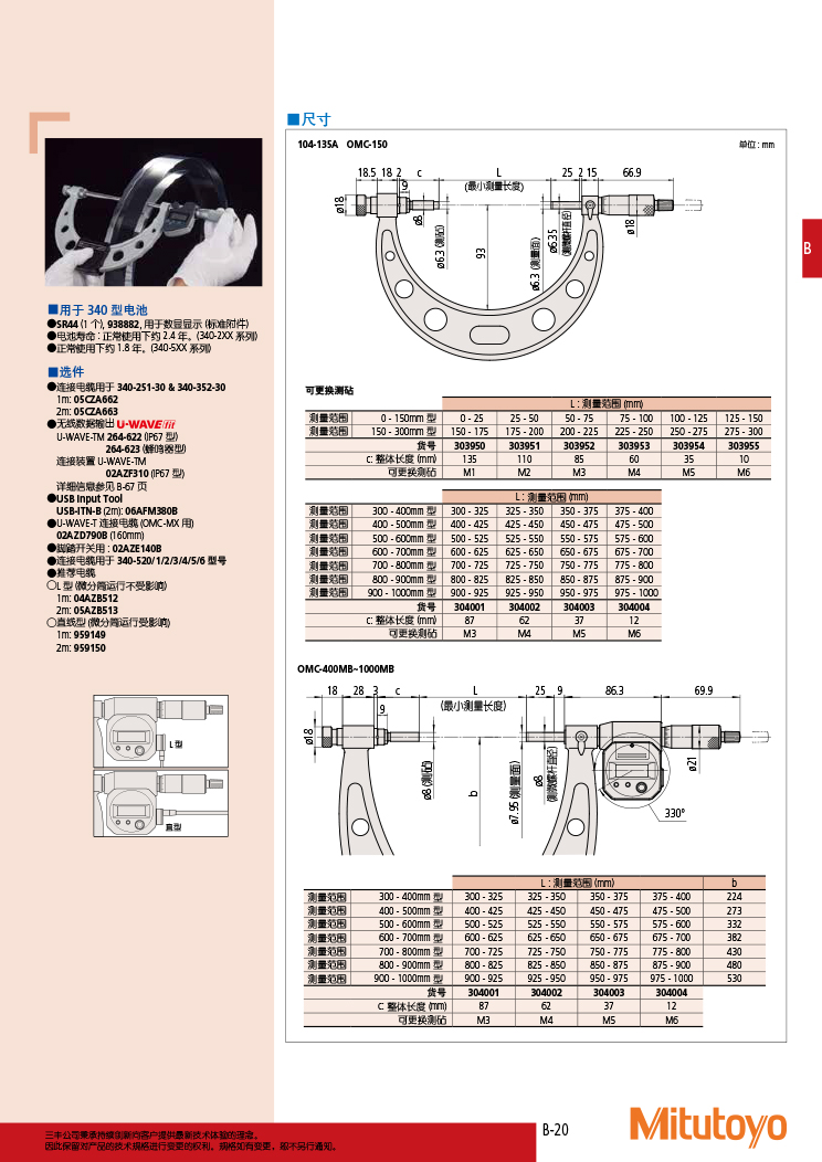 三丰目录Mitutoyo2019-2020 - 副本-63